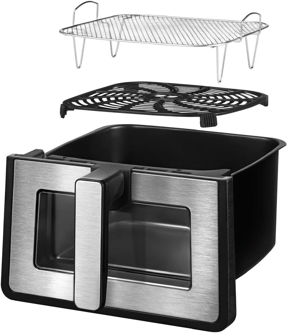 Gourmia 8-Quart Digital Air Fryer with Window & Light